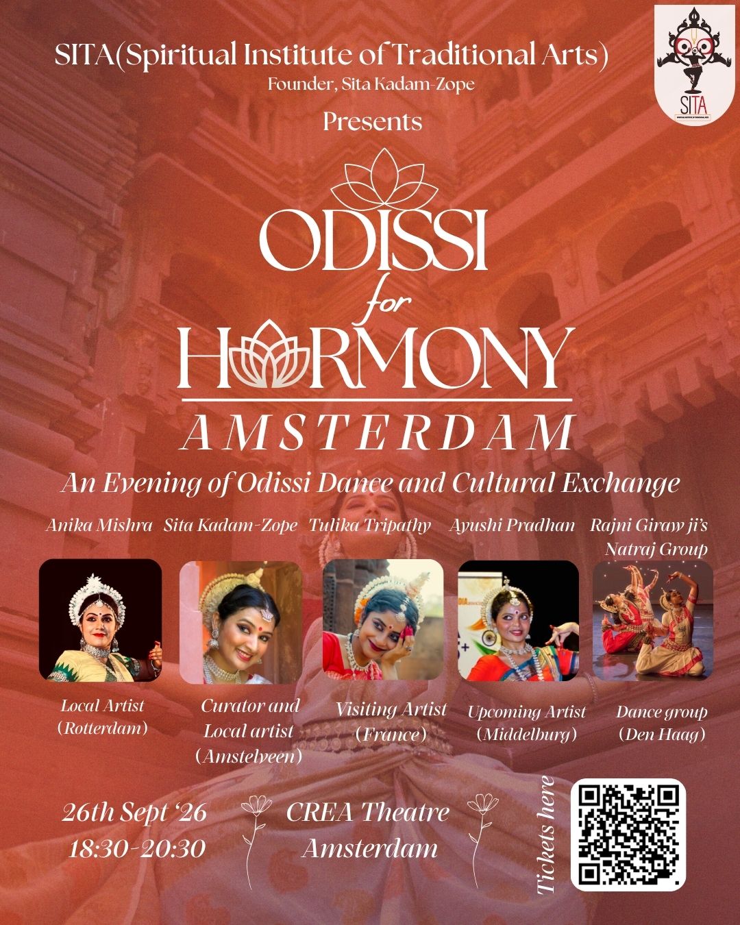 Odissi For Harmony Amsterdam Festival